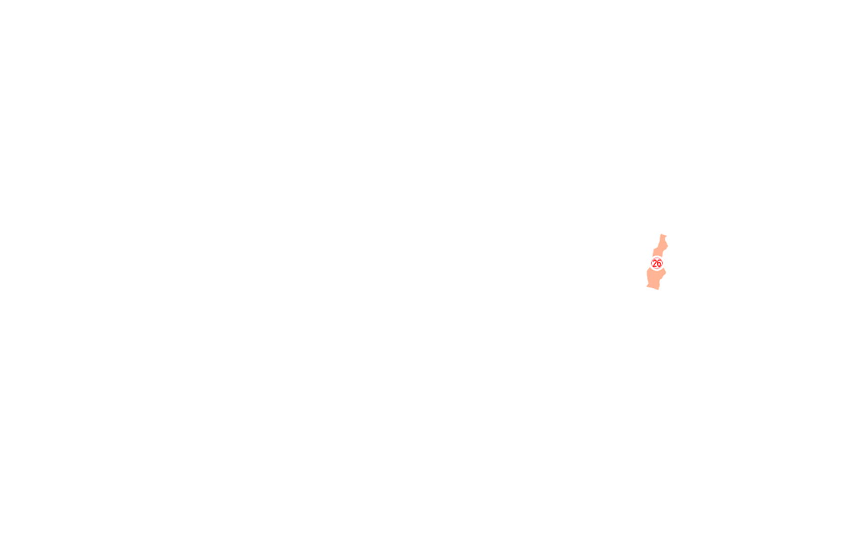 スカイラインコース中部